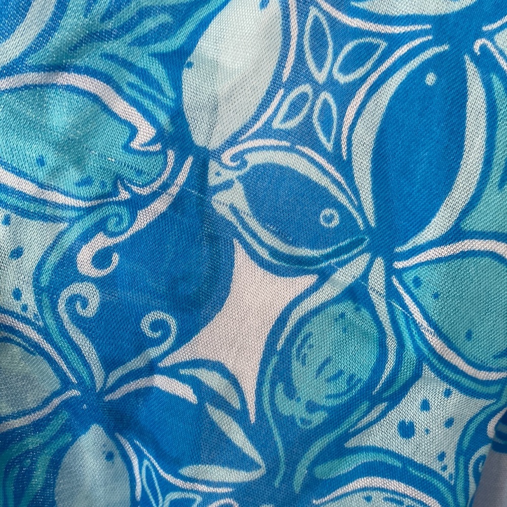 Lilly Pulitzer Riley Infinity Loop Scarf in What a Racket - Picture 3 of 6